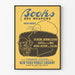 Retro plakat Books Are Weapons - Vintage vægdekoration bibliotek New York