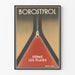 Vintage reklameplakat Borostyrol, der stopper sår