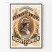 Vintage plakat af Boschee's tyske sirup og August-blomster