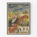 Vintage plakat Bouffes-Parisiens - Cendrillonnette operette i 4 akter