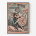 Vintage plakat Bougival Bal des Canotiers - Retro vægdekoration