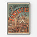 Vintage plakat Boulevard des Italiens 28 Fantasier vægdekoration
