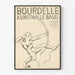 Plakat Bourdelle Kunsthalle Basel - Kunstnerisk vintage vægdekoration