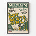 Vintage plakat Boy Meets Girl - Retro vægdekoration