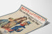 Vintage amerikansk propagandaplakats for krigsindsatsen under Første Verdenskrig
