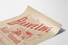 Vintage plakat i Brave Love-stil art déco