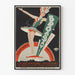 Vintage Broadway Plakat Art déco danserinde
