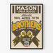 Vintage Brothers Plakat Mason Opera House Teater