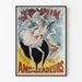 Vintage plakat Brunin Champs-Élysées Ambassadeurs