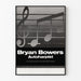 Plakat Bryan Bowers Autoharpist Vintage Musik