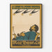Vintage plakat Buchdruckerei Max Baur u Co vægdekoration