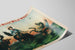 Vintage plakat Buffalo Bill's Wild West - Mustang Sauvage — visning af kunstværket