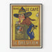 Vintage plakat Café Torrefié Le Brésilien Marseille