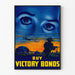 Vintage plakat Køb Victory Bonds vægdekoration krig