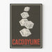 Vintage plakat Cacodyline Jammes typografiske kuber