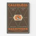Vintage plakat CALCOLÉOL - Fiskeolie af fisklever fastfrosset