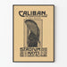 Vintage plakat Caliban The Shakespeare Masque Percy MacKaye