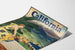 Vintage plakat California Denne sommer rejse med tog