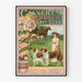 Vintage plakat af Calvert’s Carbolic Soft Soap til dyr og planter