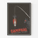 Vintage reklameplakat for Camphal hjerte-stimulator