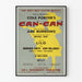 Vintage Can-Can plakat af Cole Porter - Teater vægdekoration