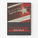 Vintage plakat Canteïne vægdekoration med plantemotiver