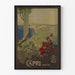 Vintage plakat til vægdekoration Capri Napoli Italien