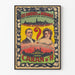 Vintage plakat til vægdekoration "Skygger i husholdningen" af Caran d'H