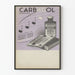 Vintage reklameplakat for Carbagol Marinier