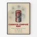 Vintage reklameplakat Carbolin Composé Midy