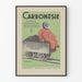 Vintage plakat Carbonésie – Sundhedsreklame for tarmene