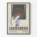 Vintage plakat Carbonsie – Retro medicinsk vægdekoration