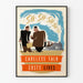Vintage plakat Careless Talk Costs Lives til vægdekoration
