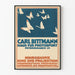 Vintage plakat Carl Bittmann Hus for Fotosport - Vægdekoration med sommerfugle