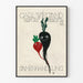 Plakat Carl Wiegand Samenhandlung - Vintage Design Grøntsager