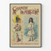 Vintage plakat af Carmen d'Assilva, ung dramatiker