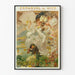Vintage plakat af Nice Côte d'Azur karneval
