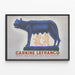 Plakat Carnine Lefrancq Romulus og Remus Vintage vægdekoration — indrammet kunstværk på væggen