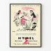 Vintage plakat Les Vieilles Chansons de Salle de Garde - Hymel