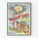 Vintage plakat Casino de Paris Venus i Paris Ballet