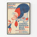 Vintage plakat Casino Maskenballe 1934 Basel stil Art Déco