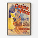 Vintage plakat af Casino de Paris koncert, show, bal, Camille Stéfani