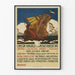 Vintage plakat af Cassa Navale e d'Assicurazioni Bateau à Voiles