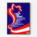 Vintage plakat Catch The Spirit 1985 Føderal kampagne
