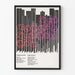 Vintage plakat af Catharine Crozier's orgelkoncert