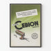 Vintage plakat Vitamine Cebion Merck til oral og injicerbar administration