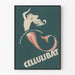 Vintage plakat Cellulibat til retro vægdekoration