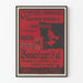 Vintage plakat Central-Drogerie Gustav Schreck Baden Baden - gammel vægdekoration plakat