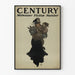 Vintage plakat Century Midwinter Fiction Number
