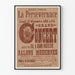 Vintage koncertplakat Cirkelkorens "Udholdenhed" 1895